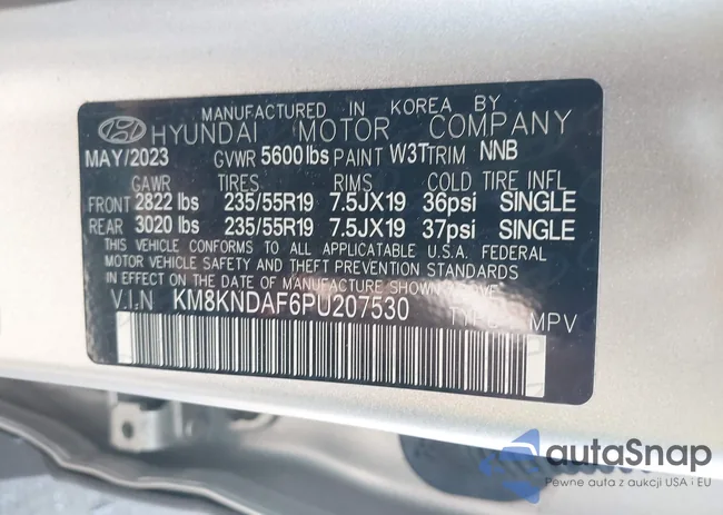 KM8KNDAF6PU207530: 42455106