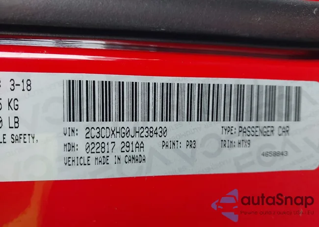 2C3CDXHG0JH238430: 42455114