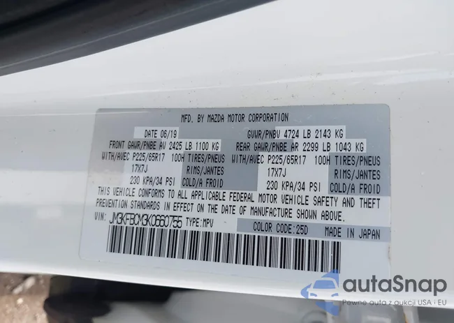 JM3KFBCM3K0660755: 42454718