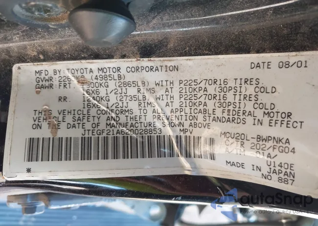 JTEGF21A620028853: 42456301