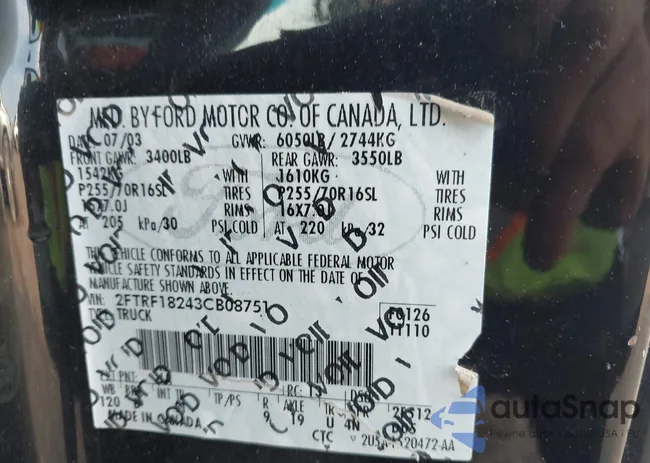 2FTRF18243CB08751: 42456956