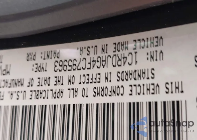 1C4RDJAG4FC795963: 42457196