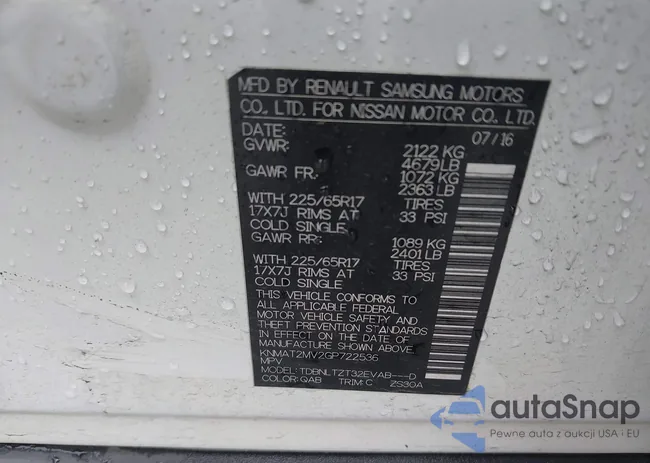 KNMAT2MV2GP722536: 42456481