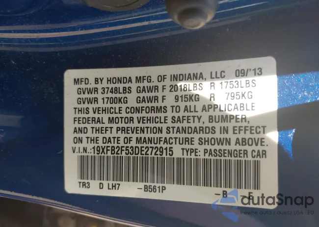 19XFB2F53DE272915: 42456578