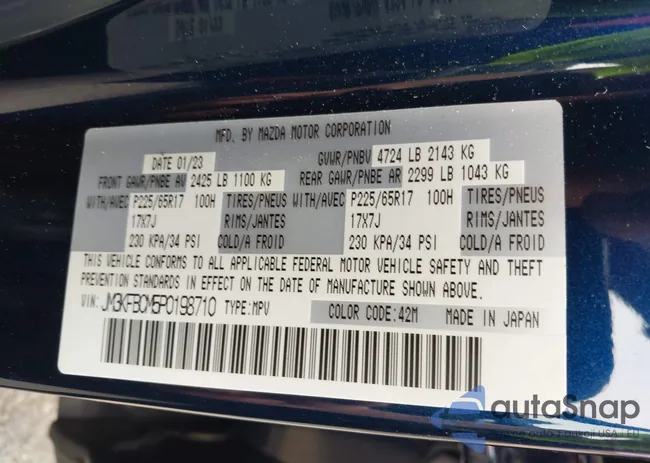 JM3KFBCM5P0198710: 42457851