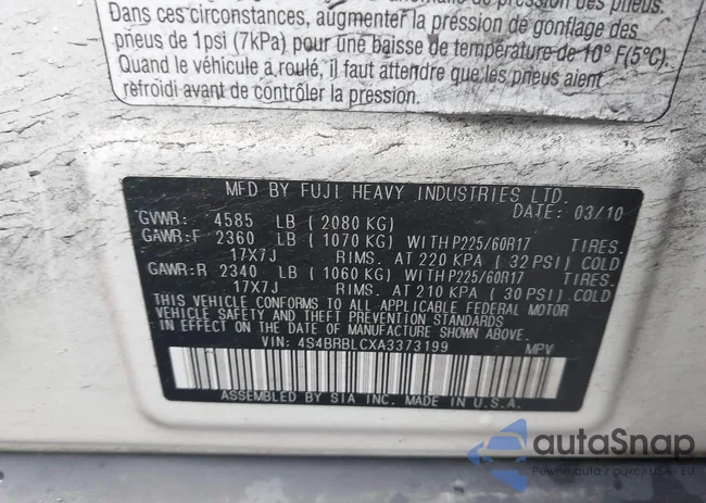 4S4BRBLCXA3373199: 42458080