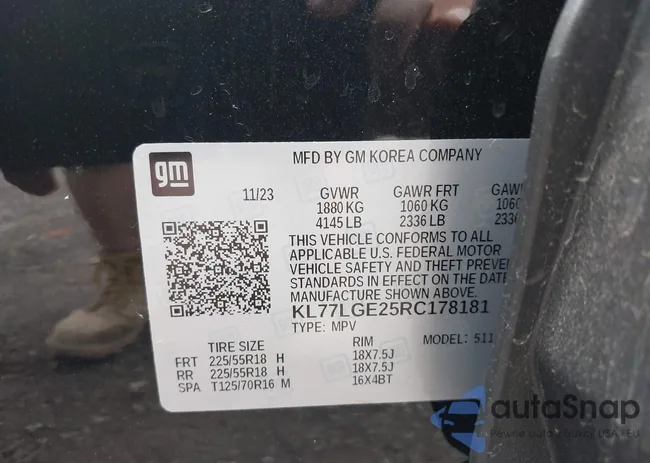 KL77LGE25RC178181: 42457529