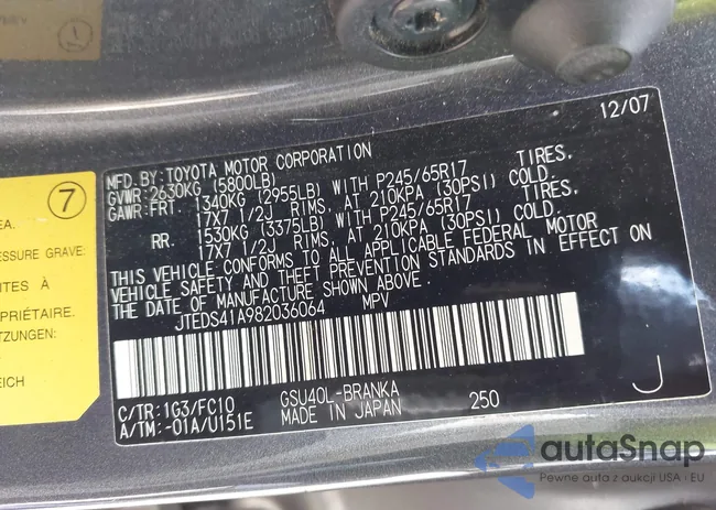 JTEDS41A982036064: 42458725