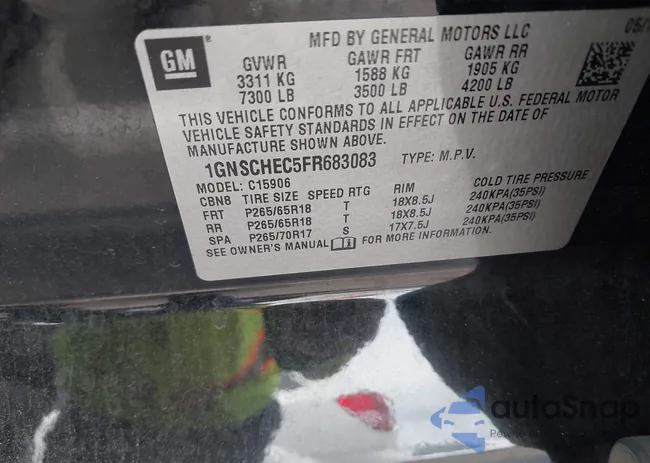 1GNSCHEC5FR683083: 42458981