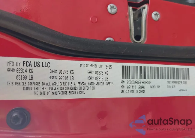 2C3CCABG5FH808342: 42459219