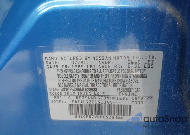 3N1CP5CV6ML528988: 42458448