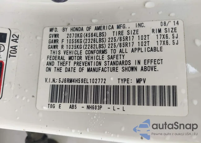 5J6RM4H59EL102772: 42458714