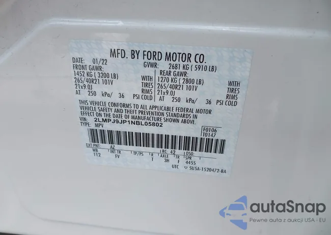 2LMPJ9JP1NBL05802: 42460027