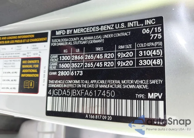 4JGDA5JBXFA617450: 42459492