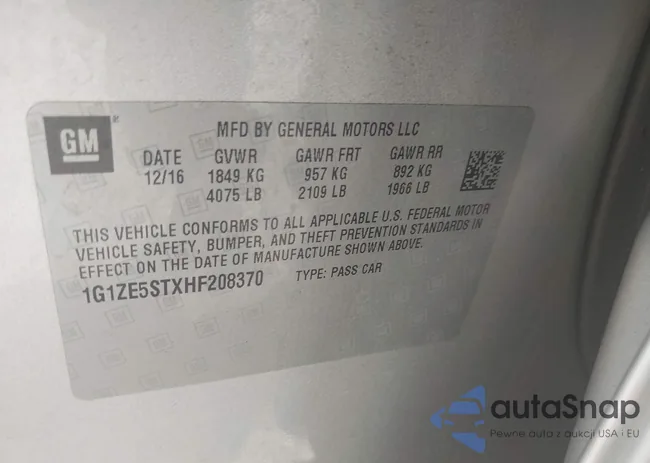 1G1ZE5STXHF208370: 42459567