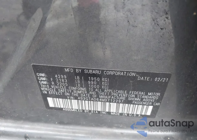 4S3GTAD64M3712297: 42461079