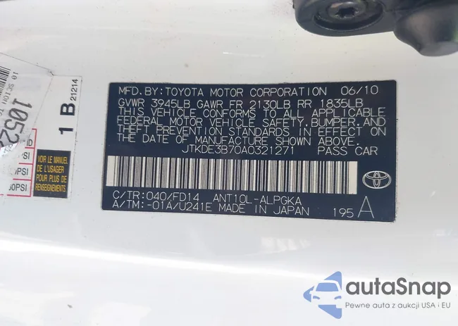 JTKDE3B70A0321271: 42461229