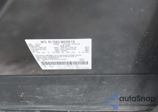 1FM5K7D85GGC63946: 42460583