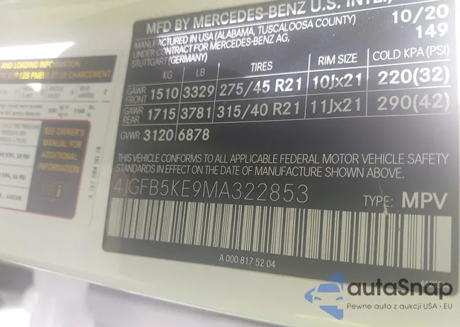 4JGFB5KE9MA322853: 42460605