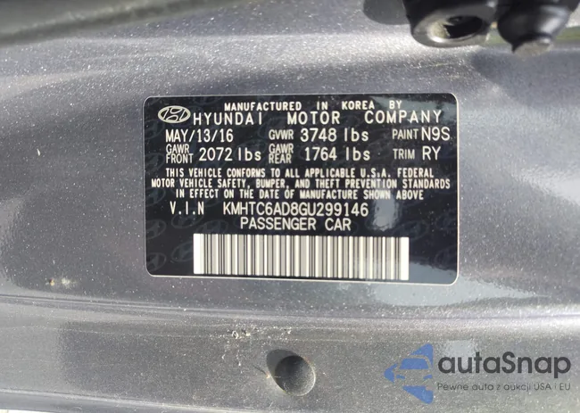 KMHTC6AD8GU299146: 42461862