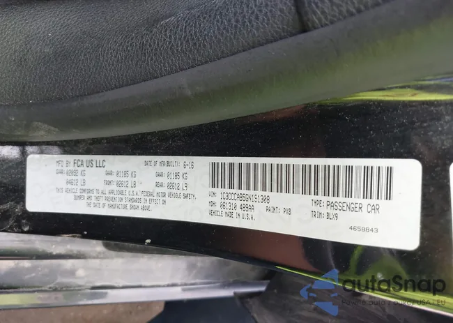 1C3CCCAB5GN191308: 42462313