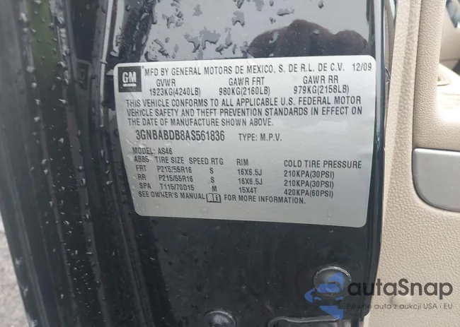 3GNBABDB8AS561836: 42461559