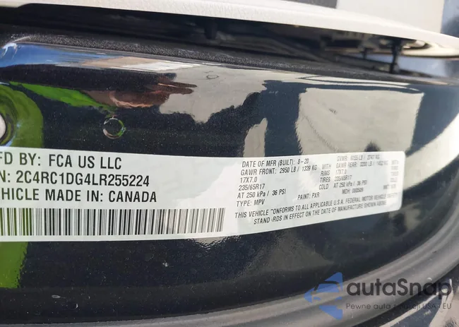 2C4RC1DG4LR255224: 42462770