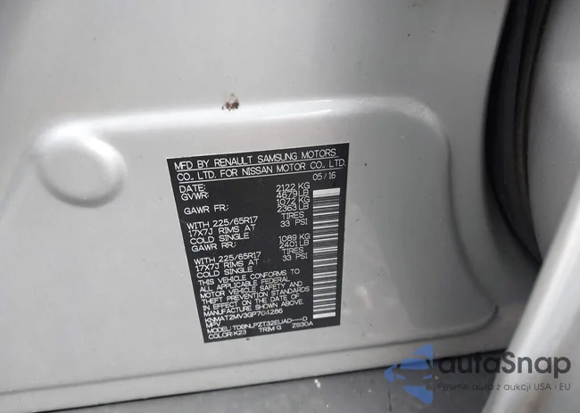 KNMAT2MV3GP704286: 42462881