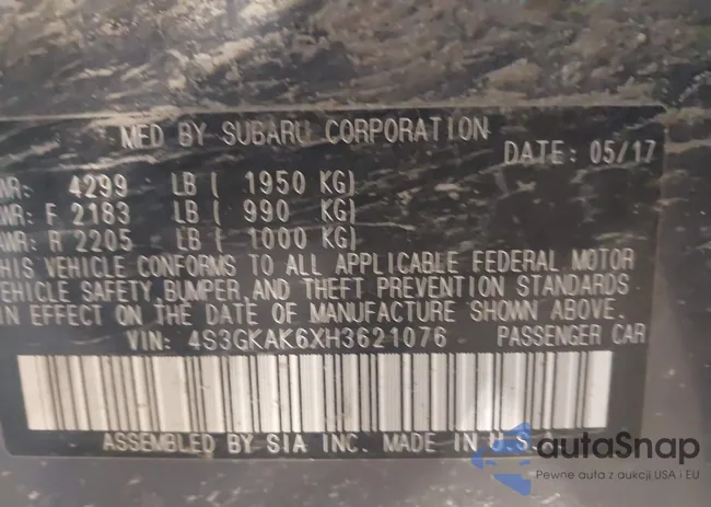 4S3GKAK6XH3621076: 42462969