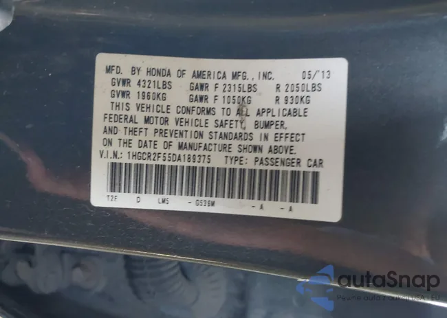 1HGCR2F55DA189375: 42462983