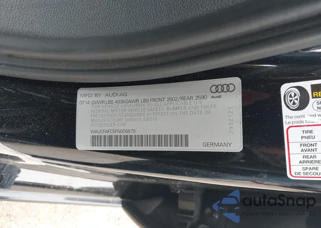 WAUCFAFC5FN008879: 42463024