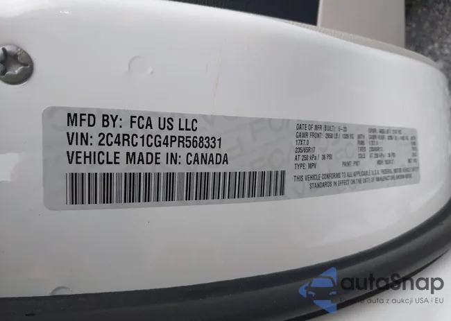 2C4RC1CG4PR568331: 42463043