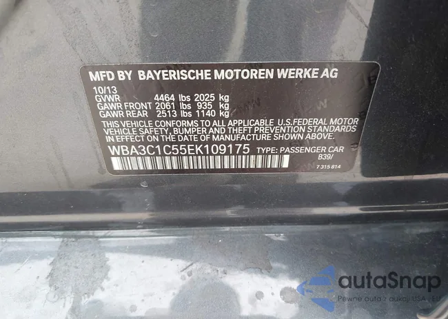 WBA3C1C55EK109175: 42463051