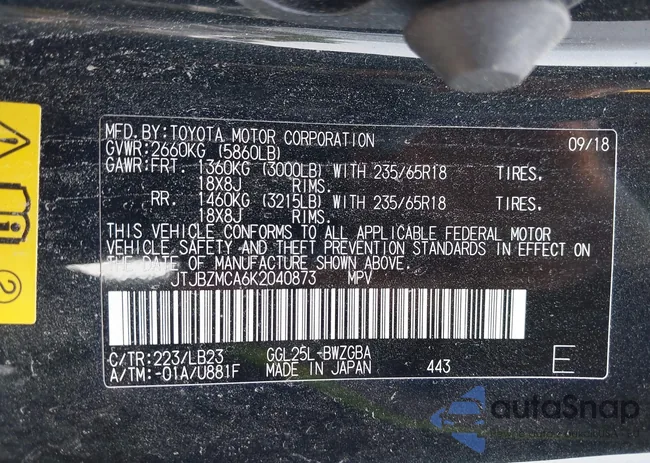 JTJBZMCA6K2040873: 42462324