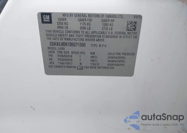 2GKALUEK1D6271390: 42462418