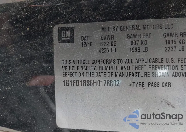 1G1FD1RS6H0178802: 42462572