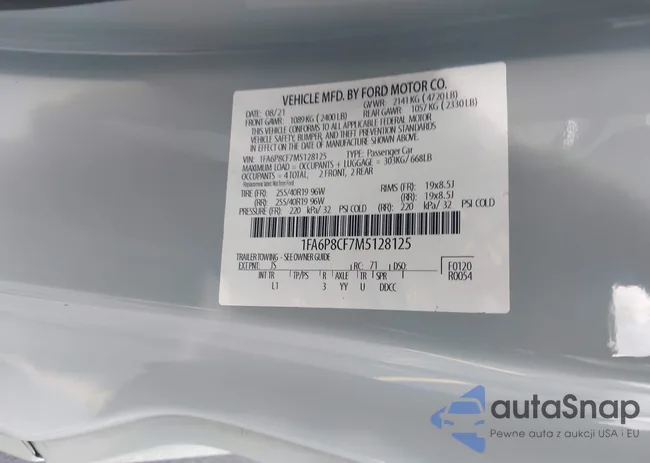 1FA6P8CF7M5128125: 42462614