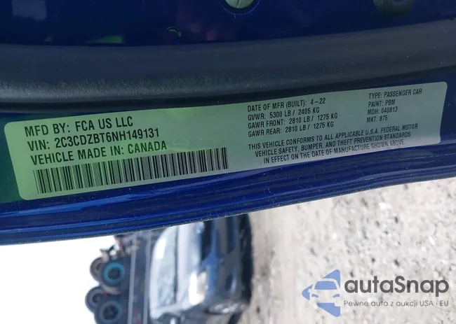 2C3CDZBT6NH149131: 42463875