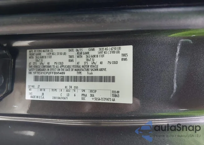 1FTEX1CP2FFB95489: 42463991