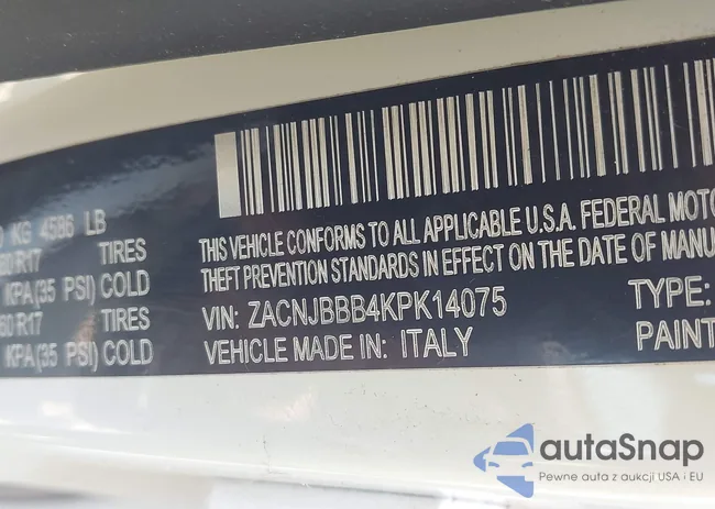 ZACNJBBB4KPK14075: 42464074