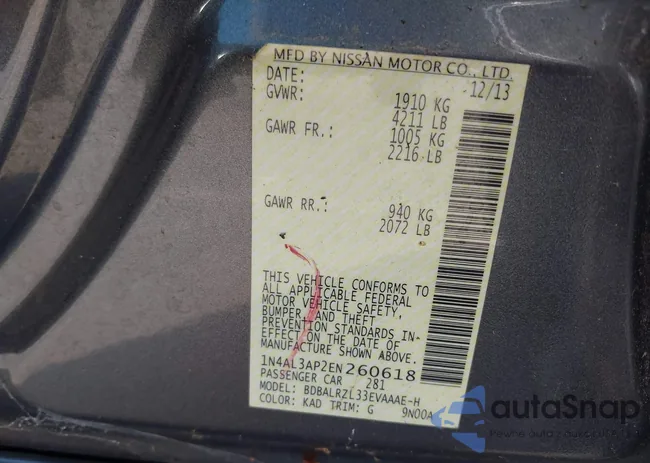 1N4AL3AP2EN260618: 42464131