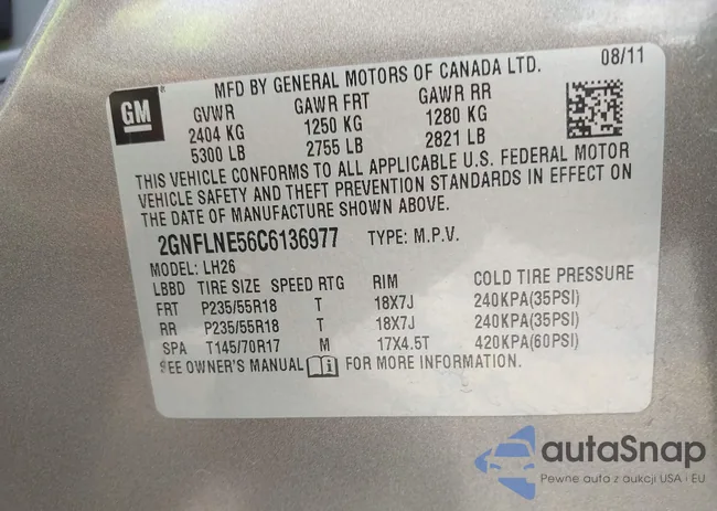 2GNFLNE56C6136977: 42463408