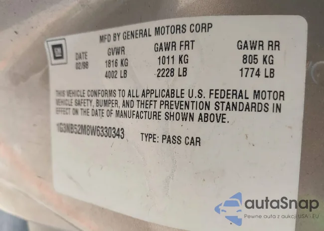 1G3NB52M8W6330343: 42464937