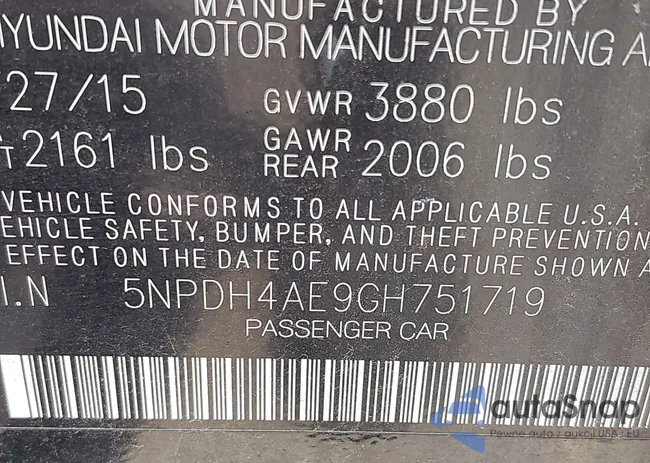 5NPDH4AE9GH751719: 42464344