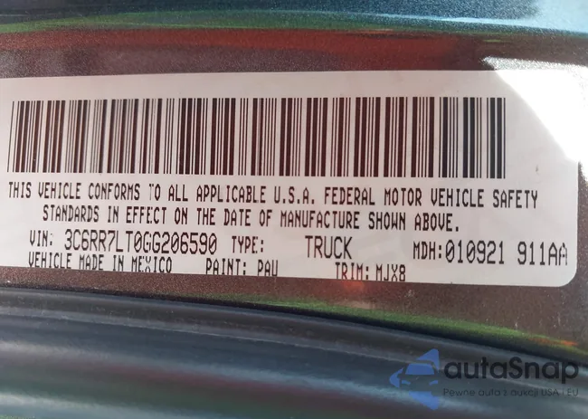 3C6RR7LT0GG206590: 42466251