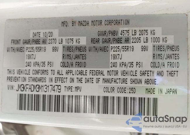 JM3KFADM3M1317479: 42465550