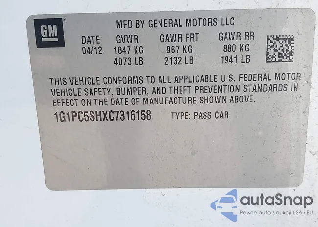 1G1PC5SHXC7316158: 42467083