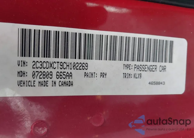 2C3CDXCT9CH102269: 42466558