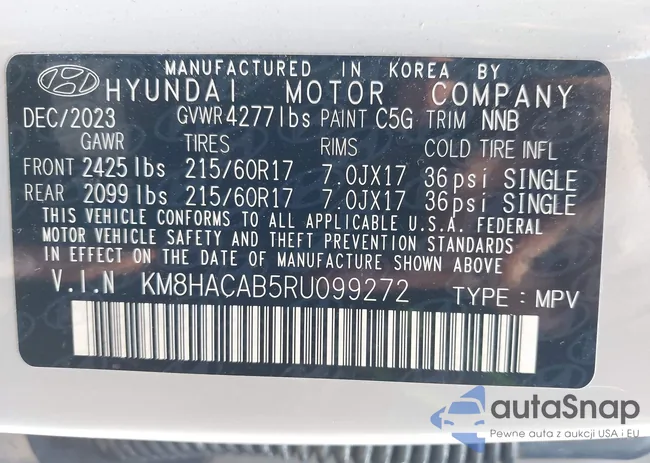 KM8HACAB5RU099272: 42466639