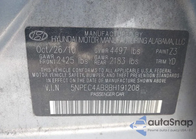 5NPEC4AB8BH191208: 42468128